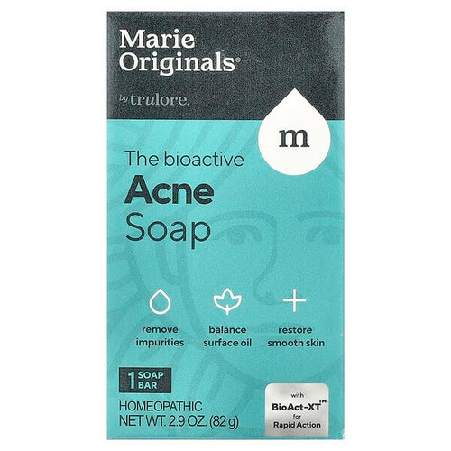 <img alt="Marie Originals, The Bioactive Acne Bar Soap, 2.9 oz (82 g)" title="Marie Originals, The Bioactive Acne Bar Soap, 2.9 oz (82 g),854526008039"