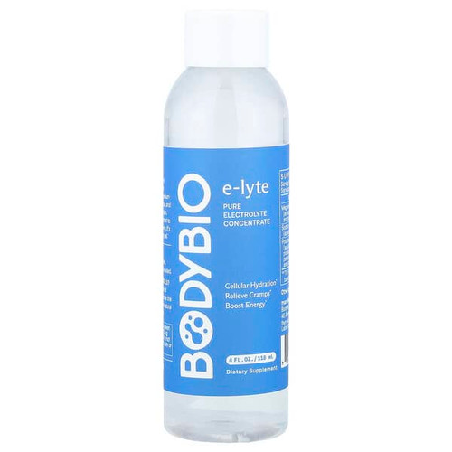 <img alt="BodyBio, E-Lyte, 4 fl oz (118 ml)" title="BodyBio, E-Lyte, 4 fl oz (118 ml),743474040119"