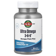 <img alt="KAL, Ultra Omega 3-6-9, 50 Softgels" title="KAL, Ultra Omega 3-6-9, 50 Softgels,021245103905"