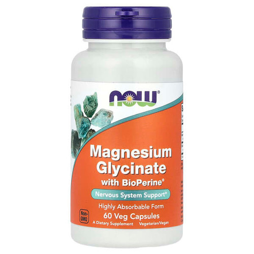 <img alt="Now Foods, Magnesium Glycinate With BioPerine, 60 Veg Capsules" title="Now Foods, Magnesium Glycinate With BioPerine, 60 Veg Capsules,733739012845"