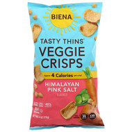 <img alt="BIENA, Tasty Thins Veggie Crisps, Himalayan Pink Salt, 4 oz (113 g)" title="BIENA, Tasty Thins Veggie Crisps, Himalayan Pink Salt, 4 oz (113 g),810003781024"