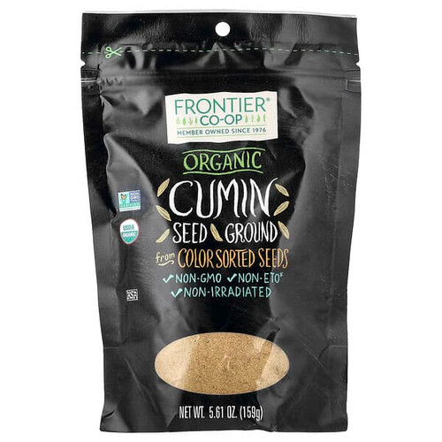 <img alt="Frontier Co-op, Organic Cumin Seed, Ground, 5.61 oz (159 g)" title="Frontier Co-op, Organic Cumin Seed, Ground, 5.61 oz (159 g),089836310767"