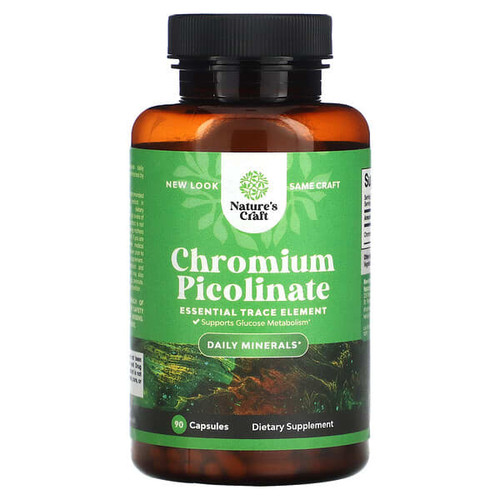 <img alt="Natures Craft, Chromium Picolinate, 200 mcg, 90 Capsules" title="Natures Craft, Chromium Picolinate, 200 mcg, 90 Capsules,793611599505"