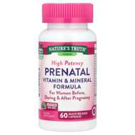 <img alt="Natures Truth, High Potency Prenatal Vitamin & Mineral Formula, 60 Quick Release Capsules" title="Natures Truth, High Potency Prenatal Vitamin & Mineral Formula, 60 Quick Release Capsules,840093102065"