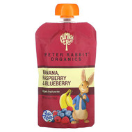 <img alt="3 PACK of Pumpkin Tree Organics, Peter Rabbit Organics, Organic Fruit Puree, Banana, Raspberry & Blueberry, 4 oz (113 g)" title="3 PACK of Pumpkin Tree Organics, Peter Rabbit Organics, Organic Fruit Puree, Banana, Raspberry & Blueberry, 4 oz (113 g),815367010261"