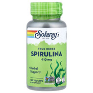 <img alt="Solaray, True Herbs, Spirulina, 100 Vegcaps" title="Solaray, True Herbs, Spirulina, 100 Vegcaps,076280016000"