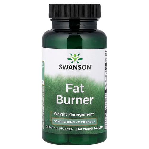<img alt="Swanson Vitamins, Fat Burner, 60 Vegan Tablets" title="Swanson Vitamins, Fat Burner, 60 Vegan Tablets,087614040066"