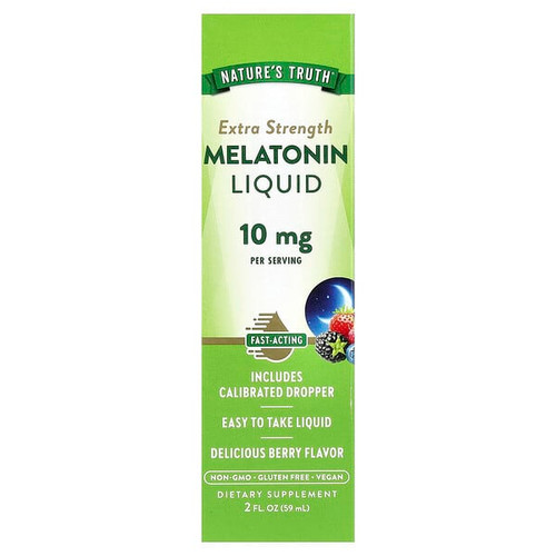 <img alt="Natures Truth, Liquid Melatonin, Delicious Berry, 2 fl oz (59 ml)" title="Natures Truth, Liquid Melatonin, Delicious Berry, 2 fl oz (59 ml),840093112132"