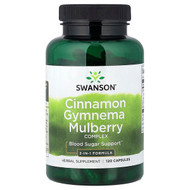<img alt="Swanson Vitamins, Cinnamon Gymnema Mulberry Complex, 120 Capsules" title="Swanson Vitamins, Cinnamon Gymnema Mulberry Complex, 120 Capsules,087614117423"