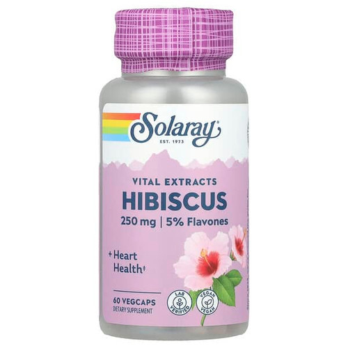 <img alt="Solaray, Vital Extracts, Hibiscus, 60 VegCaps" title="Solaray, Vital Extracts, Hibiscus, 60 VegCaps,076280173987"