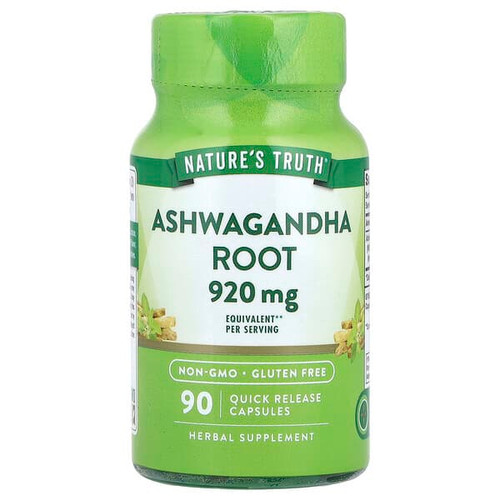 <img alt="Natures Truth, Ashwagandha Root, 90 Quick Release Capsules (460 mg per Capsule)" title="Natures Truth, Ashwagandha Root, 90 Quick Release Capsules (460 mg per Capsule),840093109828"