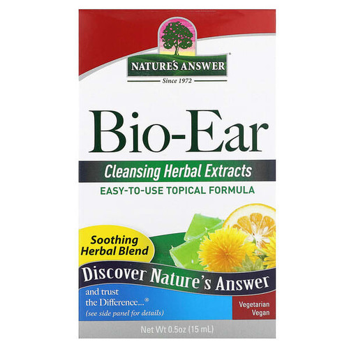 <img alt="Natures Answer, Bio-Ear, 0.5 oz (15 ml)" title="Natures Answer, Bio-Ear, 0.5 oz (15 ml),083000008078"