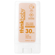 <img alt="think, Thinkbaby, Zinc Oxide Sunscreen Stick, SPF 30, Sensitive Skin, 0.64 oz (18.4 g)" title="think, Thinkbaby, Zinc Oxide Sunscreen Stick, SPF 30, Sensitive Skin, 0.64 oz (18.4 g),810009377221"