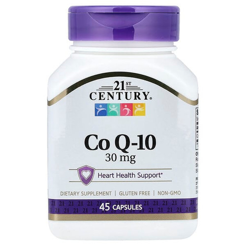 <img alt="21st Century, Co Q-10, 30 mg, 45 Capsules" title="21st Century, Co Q-10, 30 mg, 45 Capsules,740985213414"