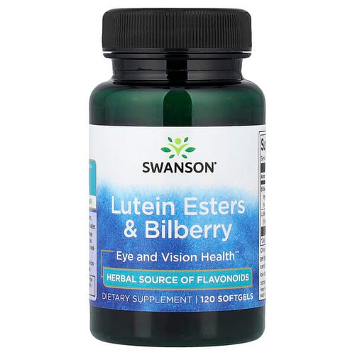 <img alt="Swanson Vitamins, Lutein Esters & Bilberry, 120 Softgels" title="Swanson Vitamins, Lutein Esters & Bilberry, 120 Softgels,087614019048"