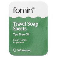 <img alt="fomin, Travel Soap Sheets, Tea Tree Oil, 100 Sheets" title="fomin, Travel Soap Sheets, Tea Tree Oil, 100 Sheets,850066209479"