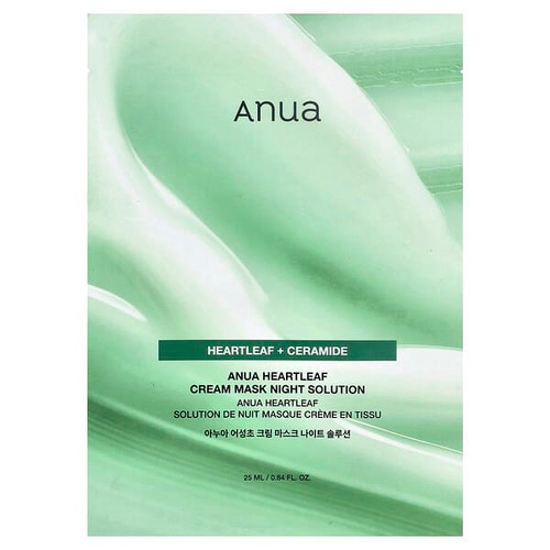 <img alt="3 PACK of Anua, Heartleaf Cream Beauty Mask Night Solution, 0.84 fl oz (25 ml)" title="3 PACK of Anua, Heartleaf Cream Beauty Mask Night Solution, 0.84 fl oz (25 ml),8809640730658"