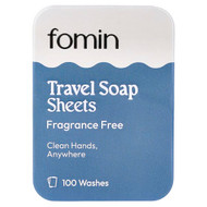 <img alt="fomin, Travel Soap Sheets, Fragrance Free, 100 Sheets" title="fomin, Travel Soap Sheets, Fragrance Free, 100 Sheets,850066209516"