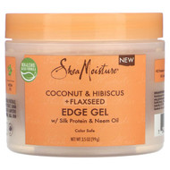 <img alt="SheaMoisture, Edge Gel, Coconut & Hibiscus + Flaxseed, 3.5 oz (99 g)" title="SheaMoisture, Edge Gel, Coconut & Hibiscus + Flaxseed, 3.5 oz (99 g),764302020639"