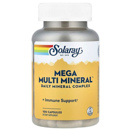 <img alt="Solaray, Mega Multi Mineral, 100 Capsules" title="Solaray, Mega Multi Mineral, 100 Capsules,076280045109"