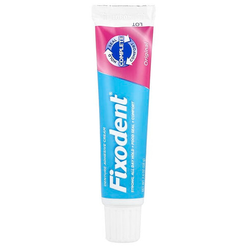 <img alt="Fixodent, Denture Adhesive Cream, Original, 2.4 oz (68 g)" title="Fixodent, Denture Adhesive Cream, Original, 2.4 oz (68 g),076660008663"