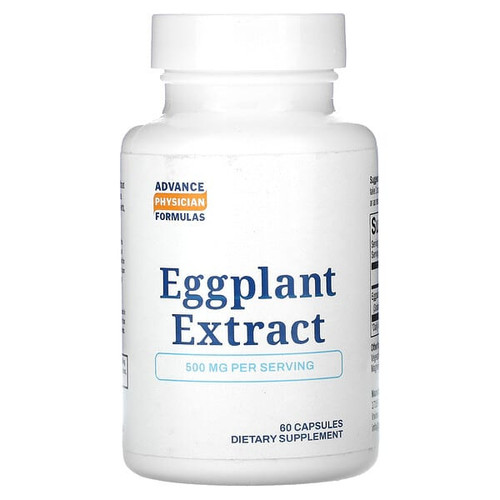 <img alt="Advance Physician Formulas, Eggplant Extract, 500 mg, 60 Capsules" title="Advance Physician Formulas, Eggplant Extract, 500 mg, 60 Capsules,896996000229"