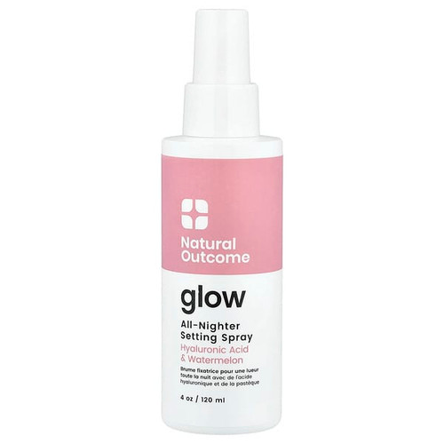 <img alt="Natural Outcome, Glow, All-Nighter Setting Spray, 4 oz (120 ml)" title="Natural Outcome, Glow, All-Nighter Setting Spray, 4 oz (120 ml),850056495134"