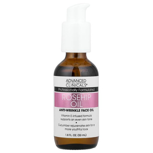<img alt="Advanced Clinicals, Rosehip Oil, 1.8 fl oz (53 ml)" title="Advanced Clinicals, Rosehip Oil, 1.8 fl oz (53 ml),819265008795"