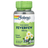 <img alt="Solaray, True Herbs, Feverfew, 380 mg, 100 VegCaps" title="Solaray, True Herbs, Feverfew, 380 mg, 100 VegCaps,076280012750"