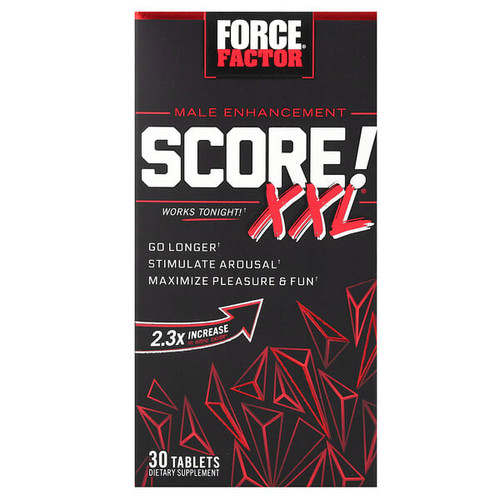 <img alt="Force Factor, SCORE XXL, Male Enhancement, 30 Tablets" title="Force Factor, SCORE XXL, Male Enhancement, 30 Tablets,818594014804"