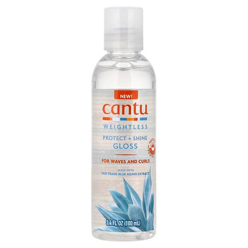 <img alt="Cantu, Weightless, Protect + Shine Gloss, For Waves and Curls, 3.4 fl oz (100 ml)" title="Cantu, Weightless, Protect + Shine Gloss, For Waves and Curls, 3.4 fl oz (100 ml),810006945171"