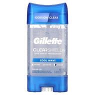 <img alt="Gillette, Clear Shield, Antiperspirant Deodorant, Cool Wave, 3.8 oz (107 g)" title="Gillette, Clear Shield, Antiperspirant Deodorant, Cool Wave, 3.8 oz (107 g),047400097728"