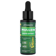 <img alt="Vitamatic, Mullein Liquid Extract, 2 fl oz (59 ml)" title="Vitamatic, Mullein Liquid Extract, 2 fl oz (59 ml),810078473879"