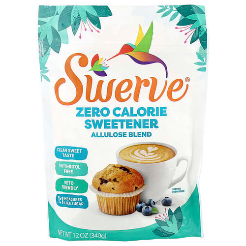 <img alt="Swerve, Zero Calorie Sweetener, Allulose Blend, 12 oz (340 g)" title="Swerve, Zero Calorie Sweetener, Allulose Blend, 12 oz (340 g),852700300566"