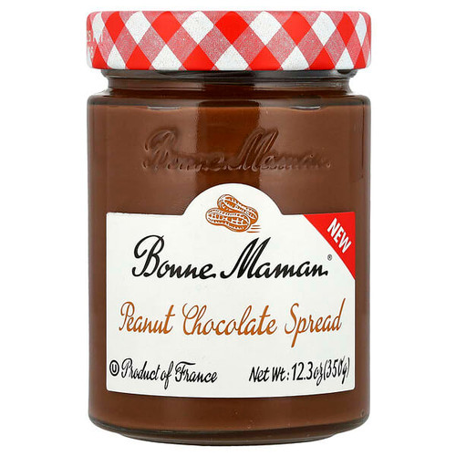 <img alt="Bonne Maman, Peanut Chocolate Spread, 12.3 oz (350 g)" title="Bonne Maman, Peanut Chocolate Spread, 12.3 oz (350 g),088702259285"
