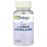 <img alt="Solaray, L-Lysine Monolaurin, 1-1 Ratio, 60 VegCaps" title="Solaray, L-Lysine Monolaurin, 1-1 Ratio, 60 VegCaps,076280352818"