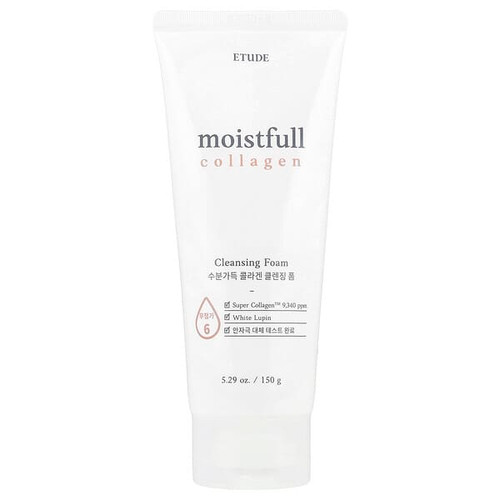 <img alt="ETUDE, Moistfull Collagen, Cleansing Foam, 5.29 oz (150 g)" title="ETUDE, Moistfull Collagen, Cleansing Foam, 5.29 oz (150 g),8809668018998"