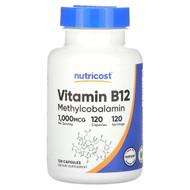 <img alt="Nutricost, Vitamin B12, 1,000 mcg, 120 Capsules" title="Nutricost, Vitamin B12, 1,000 mcg, 120 Capsules,810014678481"