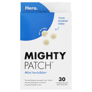 <img alt="Hero Cosmetics, Mighty Patch, Mini Invisible+, 30 Hydrocolloid Mini Patches" title="Hero Cosmetics, Mighty Patch, Mini Invisible+, 30 Hydrocolloid Mini Patches,196270100097"