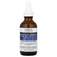 <img alt="Advanced Clinicals, 10% Glycolic + Lactic Acid Serum , 1.75 fl oz (52 ml)" title="Advanced Clinicals, 10% Glycolic + Lactic Acid Serum , 1.75 fl oz (52 ml),810400033412"