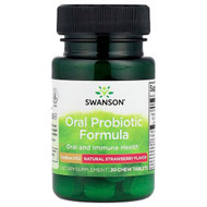 <img alt="Swanson Vitamins, Oral Probiotic Formula, Natural Strawberry, 3 Billion CFU, 30 Chew Tablets" title="Swanson Vitamins, Oral Probiotic Formula, Natural Strawberry, 3 Billion CFU, 30 Chew Tablets,087614210247"
