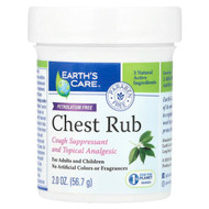 <img alt="Earths Care, Chest Rub, 2 oz (56.7 g)" title="Earths Care, Chest Rub, 2 oz (56.7 g),857307003483"