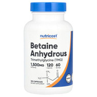 <img alt="Nutricost, Betaine Anhydrous, 120 Capsules (750 mg per Capsule)" title="Nutricost, Betaine Anhydrous, 120 Capsules (750 mg per Capsule),810139572503"
