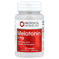 <img alt="Protocol for Life Balance, Melatonin, 3 mg , 120 Lozenges" title="Protocol for Life Balance, Melatonin, 3 mg , 120 Lozenges,707359132580"