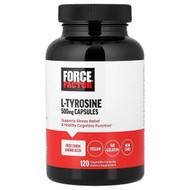 <img alt="Force Factor, L-Tyrosine, 500 mg, 120 Vegetable Capsules" title="Force Factor, L-Tyrosine, 500 mg, 120 Vegetable Capsules,810126660411"