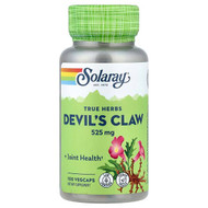 <img alt="Solaray, Ture Herbs, Devils Claw, 525 mg, 100 VegCaps" title="Solaray, Ture Herbs, Devils Claw, 525 mg, 100 VegCaps,076280012200"