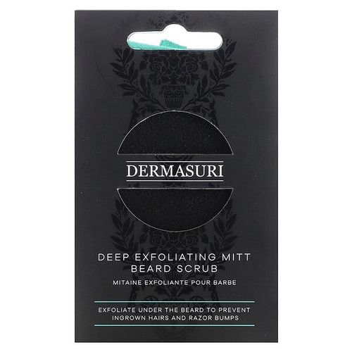 <img alt="Dermasuri, Deep Exfoliating Mitt Beard Scrub, 1 Mitt" title="Dermasuri, Deep Exfoliating Mitt Beard Scrub, 1 Mitt,752830589834"