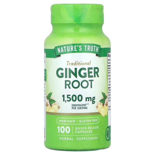 <img alt="Natures Truth, Ginger Root, 100 Quick Release Capsules (750 mg per Capsule)" title="Natures Truth, Ginger Root, 100 Quick Release Capsules (750 mg per Capsule),840093105288"