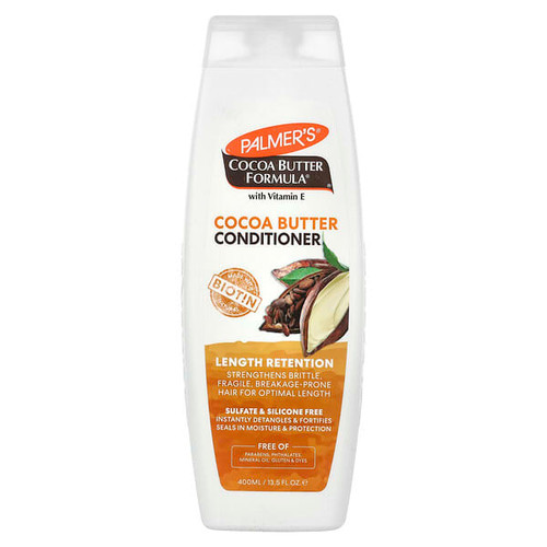 <img alt="Palmers, Cocoa Butter Formula with Vitamin E, Length Retention Conditioner, 13.5 fl oz (400 ml)" title="Palmers, Cocoa Butter Formula with Vitamin E, Length Retention Conditioner, 13.5 fl oz (400 ml),010181048029"