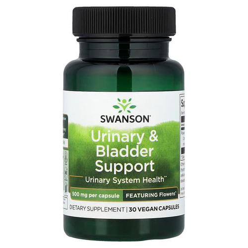 <img alt="Swanson, Urinary & Bladder Support, 500 mg , 30 Vegan Capsules" title="Swanson, Urinary & Bladder Support, 500 mg , 30 Vegan Capsules,087614119595"